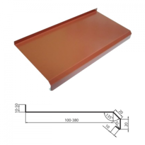 Blachotrapez Windowsills Straight and bevelled