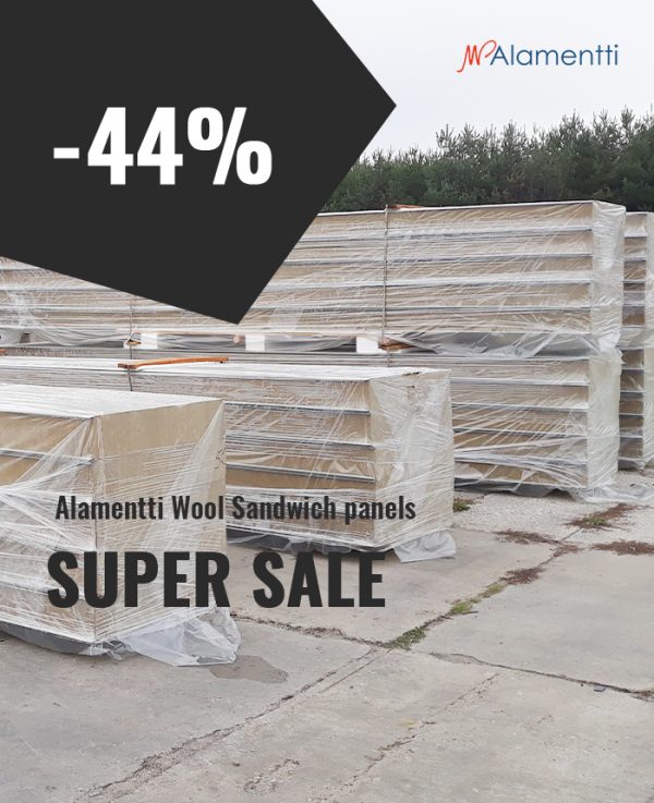 Alamentti villa sandwich-paneelid