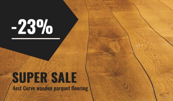 4est Curve wooden parquet flooring