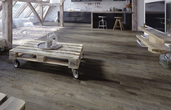 ESTA PARQUET 3-TIP OAK PROMO LIGHT EXTRA MATTE LACQUERED, NB! LIGHT BRUSHED GLOSS 5-11% - Image 2