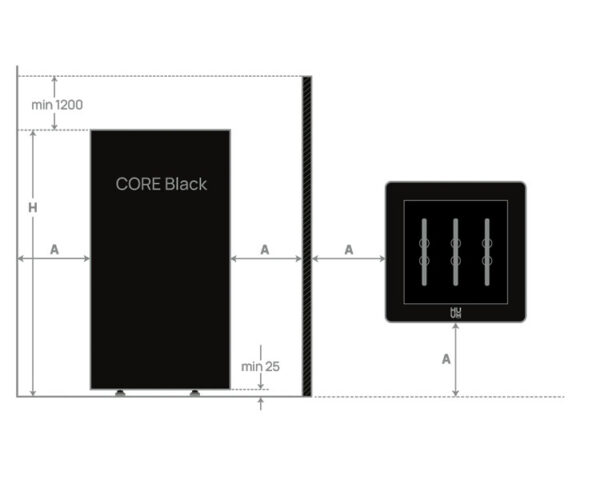Sähkölämmitin HUUM CORE SS 6 kW - Image 3