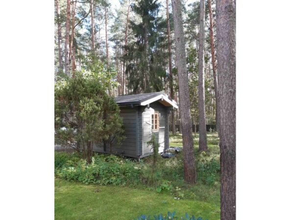 120 mm square logs sauna 2.5x5 m - Image 3