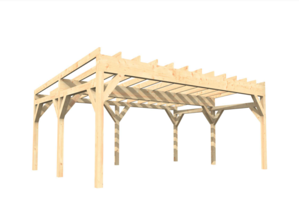Carport S118 6x7 - Image 2