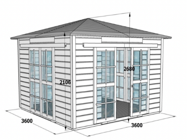 Garden house/Tea house (13.3m²) - Image 2