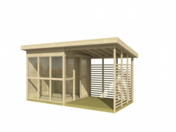 Emma's garden house with veranda (15.9m²)