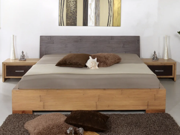 Bamboo bed Flores-1 180x200