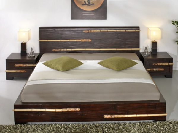 Bamboo bed Tikal 180x200