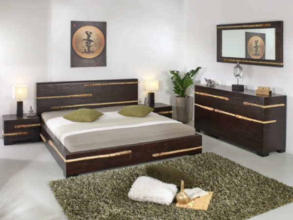Bamboo bed Tikal 180x200 - Image 2