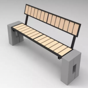 Park bench "Roman W I"