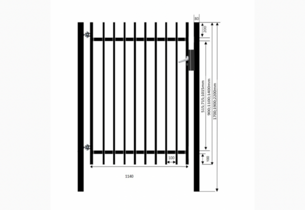 Foot gate for toe module - Image 2