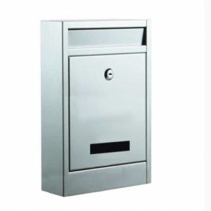 Mailbox with name plate