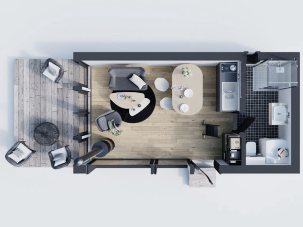 Nordic Sauna 31m2 - Image 5