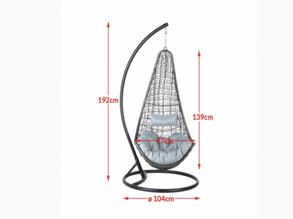 Hanging basket chair - Image 2