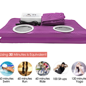Infrared Sauna Blanket with Sleeves Electric Heating Sauna Blanket Slimming Detox and Weight Loss for Women Home Beauty Salon