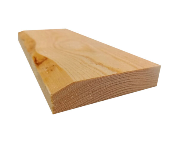 22×100 PL/VL Sahattu lauta, havu, vajaasärmäinen