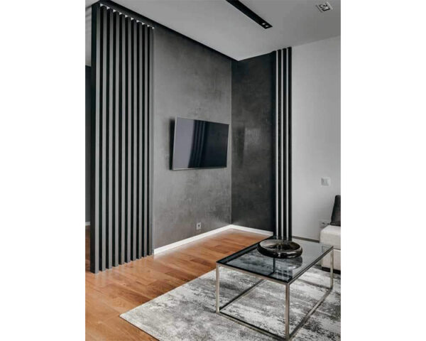 WPC WALL PANEL for indoor use (brushed steel) - Image 3
