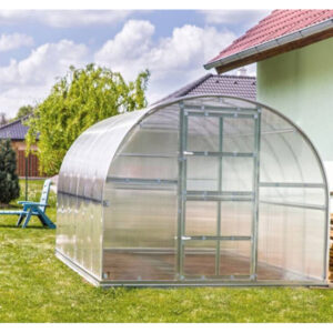Greenhouse KLASIKA 3x4m with bases and 4mm polycarbonate