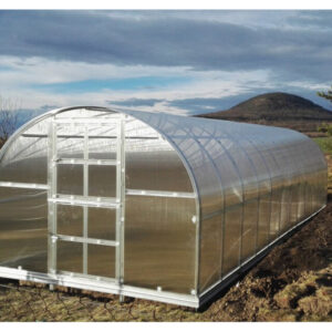 Greenhouse KLASIKA 3x10m with bases and 4mm polycarbonate