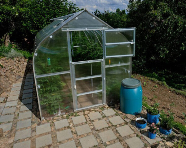 Greenhouse KLASIKA STANDART 2,5x2m with foundations and 4mm polycarbonate - Image 2