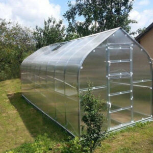 Greenhouse KLASIKA STANDART 2,5x4m with foundations and 4mm polycarbonate