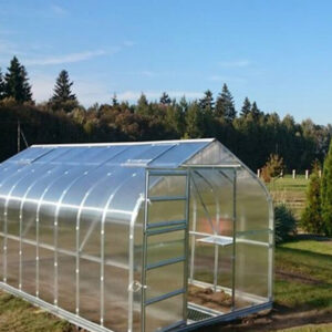 Greenhouse KLASIKA STANDART 2,5x6m with foundations and 4mm polycarbonate