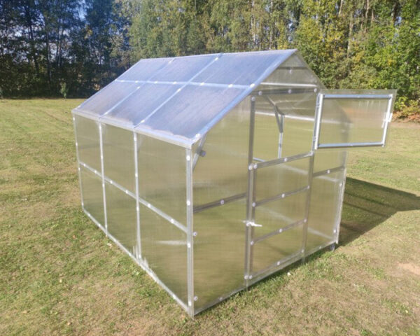 Greenhouses KLASIKA BERNARD 2,35x6 m with 4mm polycarbonate - Image 6