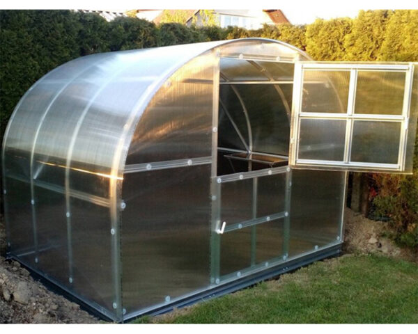 Greenhouse KLASIKA 3x2m with bases and 4mm polycarbonate - Image 2