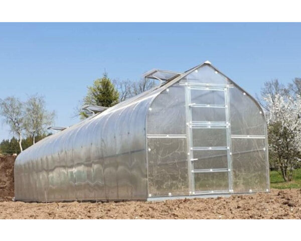 Greenhouse KLASIKA STANDART 2,5x10m with foundations and 4mm polycarbonate - Image 2