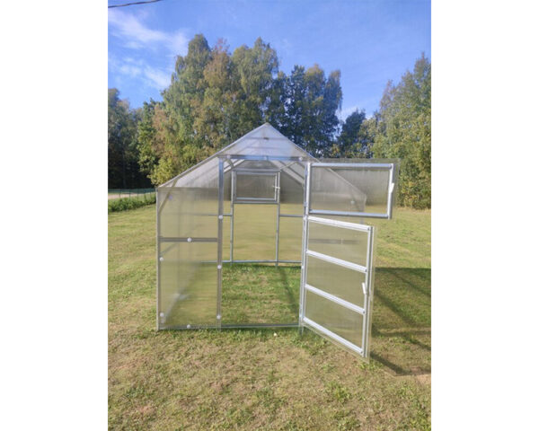 Greenhouses KLASIKA BERNARD 2,35x6 m with 4mm polycarbonate - Image 4