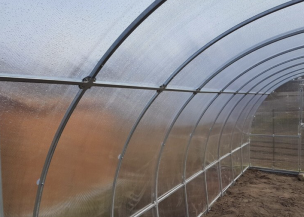 Greenhouses KLASIKA TUBE 3x6m (18m2) with foundation and 4mm polycarbonate coating - Image 2