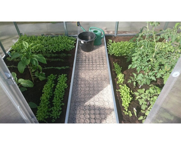 Greenhouse KLASIKA 3x2m with bases and 4mm polycarbonate - Image 5