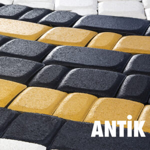Paving stone Antik N-S1R1 black