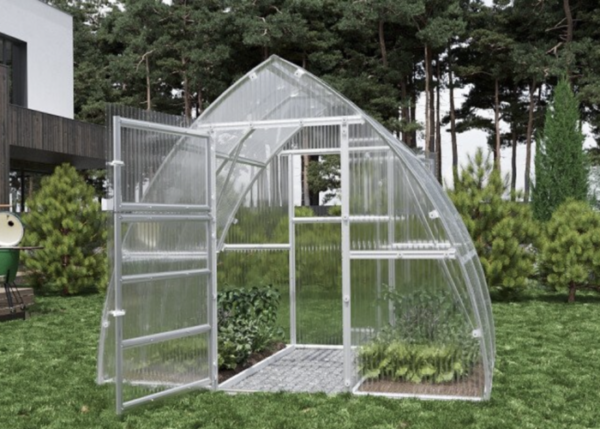 Greenhouse Arrow 3x2m with 4mm polycarbonate (box) - Image 2