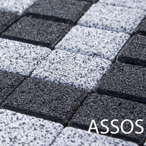 Paving stone Assos N-S2R1 black