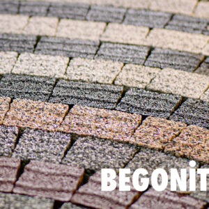 Paving stone Begonit N-S5R1 black