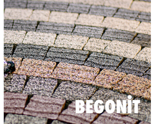 Paving stone Begonit N-S5R1 black