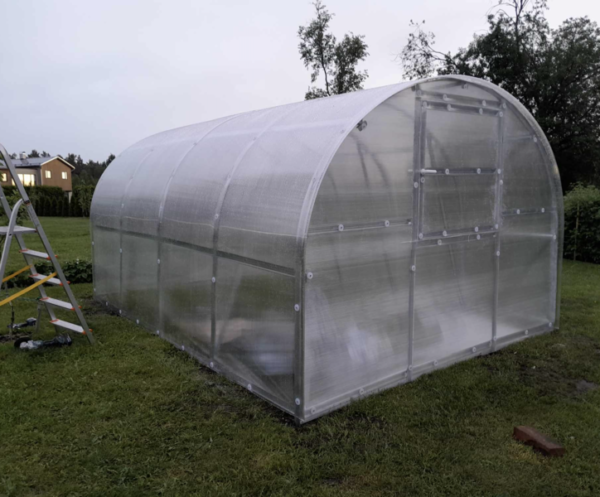 Greenhouse BALTIC LT 3x4 m with 4 mm polycarbonate - Image 2