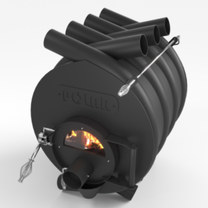 Bulder stove "Polar 01" with glass door (up to 200m3)