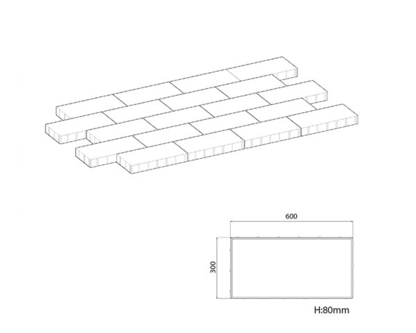 Paving stone Truva N-S3R1 black - Image 4