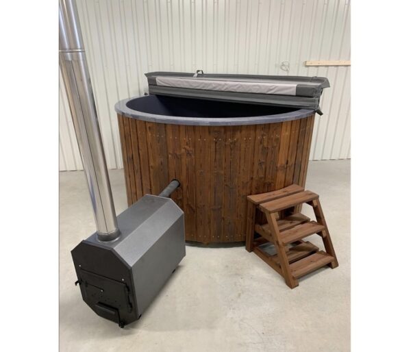 1.9m hot tub with fiberglass interior, 40 mm lining board - Image 2
