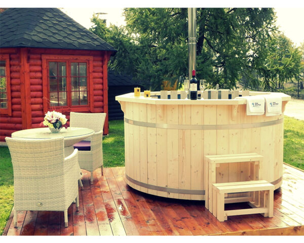 Ø 1.9M Hot tub from spruce (6-8 person) - Image 2
