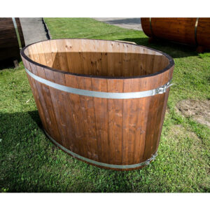 Oval cold tub from spruce ( 1-2 person)
