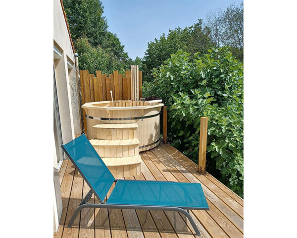 Ø 1.9M Hot tub from spruce (6-8 person) - Image 4