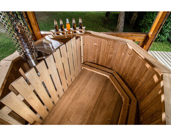 Ø 2.2m Hot tub from thermo wood (8-10 person) - Image 2