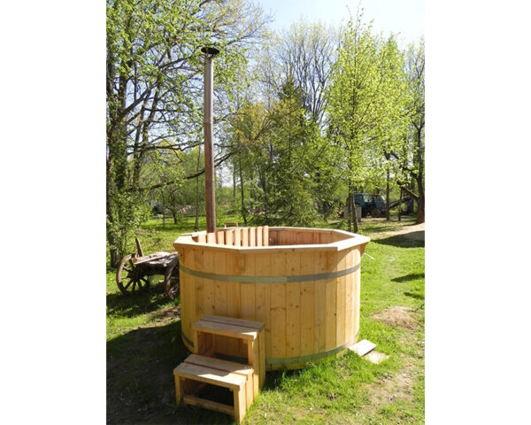 Ø 1.9M Hot tub from spruce (6-8 person) - Image 3