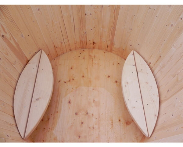 Round cold tub from spruce (1-2 person) - Image 2
