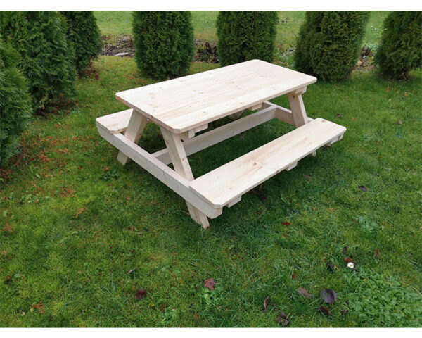 Picnic table for children (natural) - Image 2