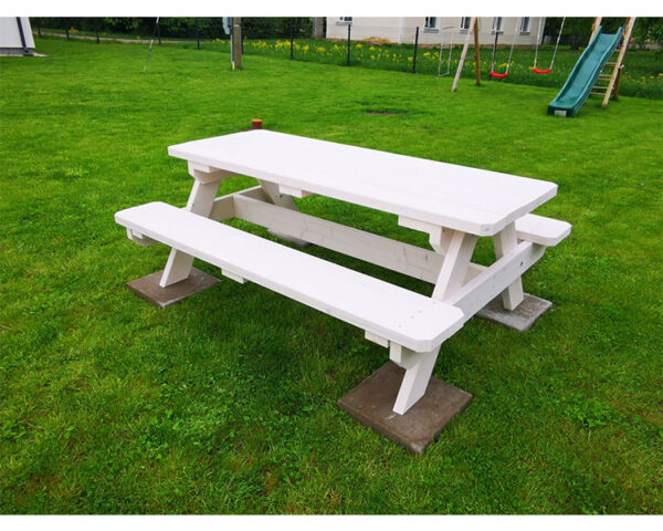 Picnic table for adults (natural) - Image 2