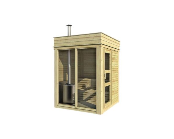Sauna cube 2x2 m