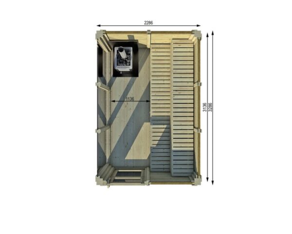 Välisaun 2x3 m - Image 2